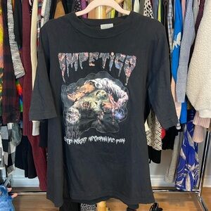 Black Graphic Short Sleeve Tee - Unbranded